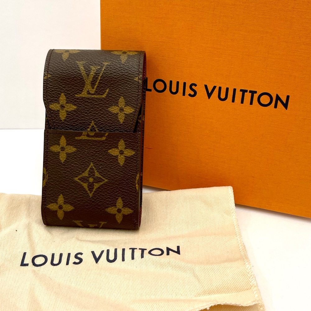 LOUIS VUITTON: Monogram Cigarette Case (New with Tags)